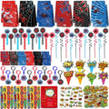 Rinfoeti 308Pcs Party Decorations Favors Supplies, Goodie Bags Fillers Stuffers for Kids Birthday Gifts