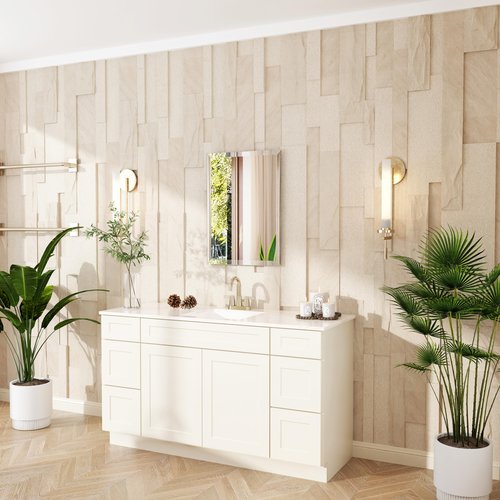 VocalStar Frameless Bathroom Mirror, 18" x 26" Rectangle Wall Mirror with Beveled Edge, Modern Decorative Vanity Mirrored for Living Room, Entryway, Bedroom | 1/4-Inch Shatterproof Glass