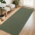 BEQHAUSE Dirt Trapper Door Mat - Non-Slip, Washable, Absorbent Entrance Mat | 32" x 72", Green
