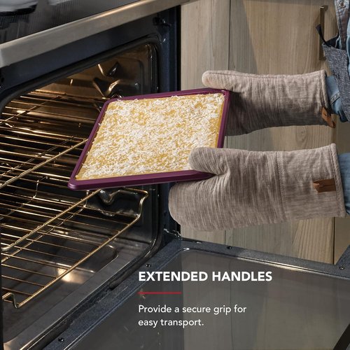 KitchenAid Nonstick Aluminized Steel Baking Sheet - 10x15in | Perfect for Baking & Roasting