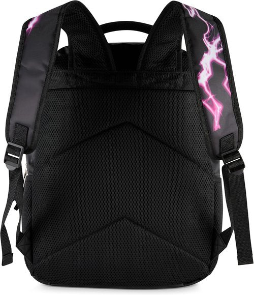 AI Accessory Innovations K-Pop Huntrix 16” Backpack for Girls - Includes Rumi, Zoey, Mira Charm