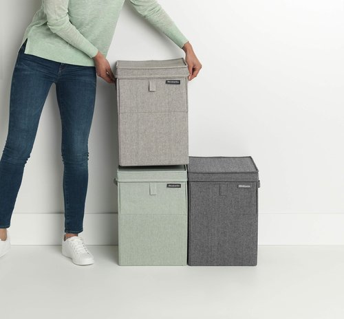 Brabantia Stackable Laundry Box, 9.2 Gallon (35L)
