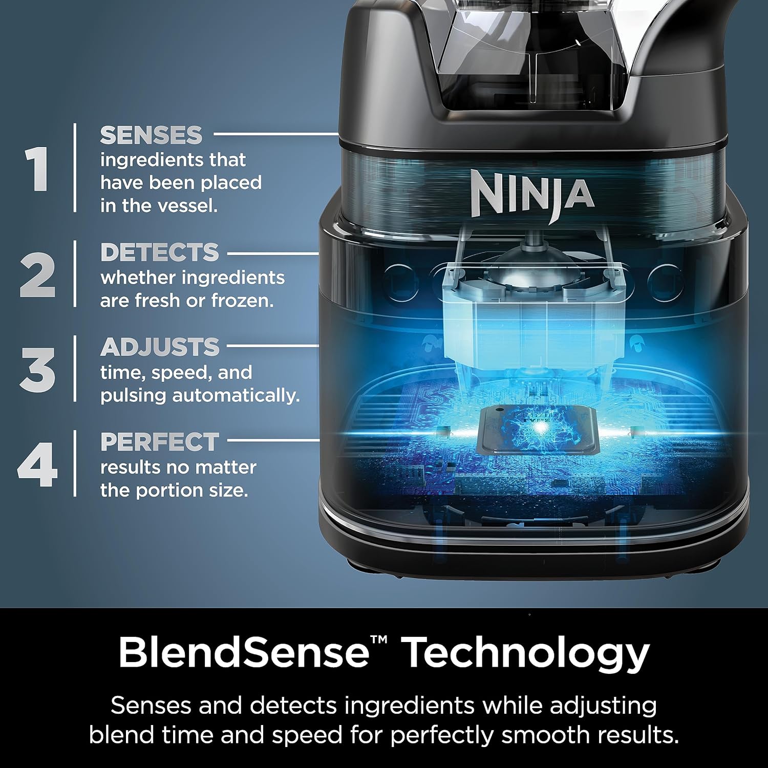 Ninja Blender & Food Processor - All-in-One Kitchen Appliance for Smoothies & More | 72 oz. Pitcher & (2) 24 oz. To-Go Cups | 1800 Watt | Black | TB301