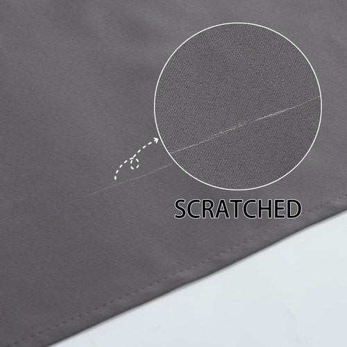 KGORGE Grey Blackout Curtains 2 Pcs, Window Drapes Flaw 52 W x 54 L for Living Room, Meeting Room, Modern Thermal Insulated Room Darkening Drapes for Home Office Kids Bedroom Decoration
