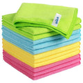 MR.SIGA Microfiber Cleaning Cloths - Pack of 12 | Ultra-Absorbent, 12.6" x 12.6" Size