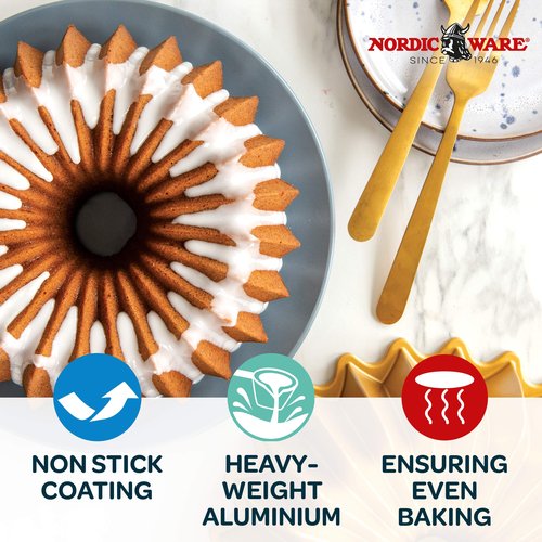 Nordic Ware Brilliance Bundt Pan & Crown Bundt Pan