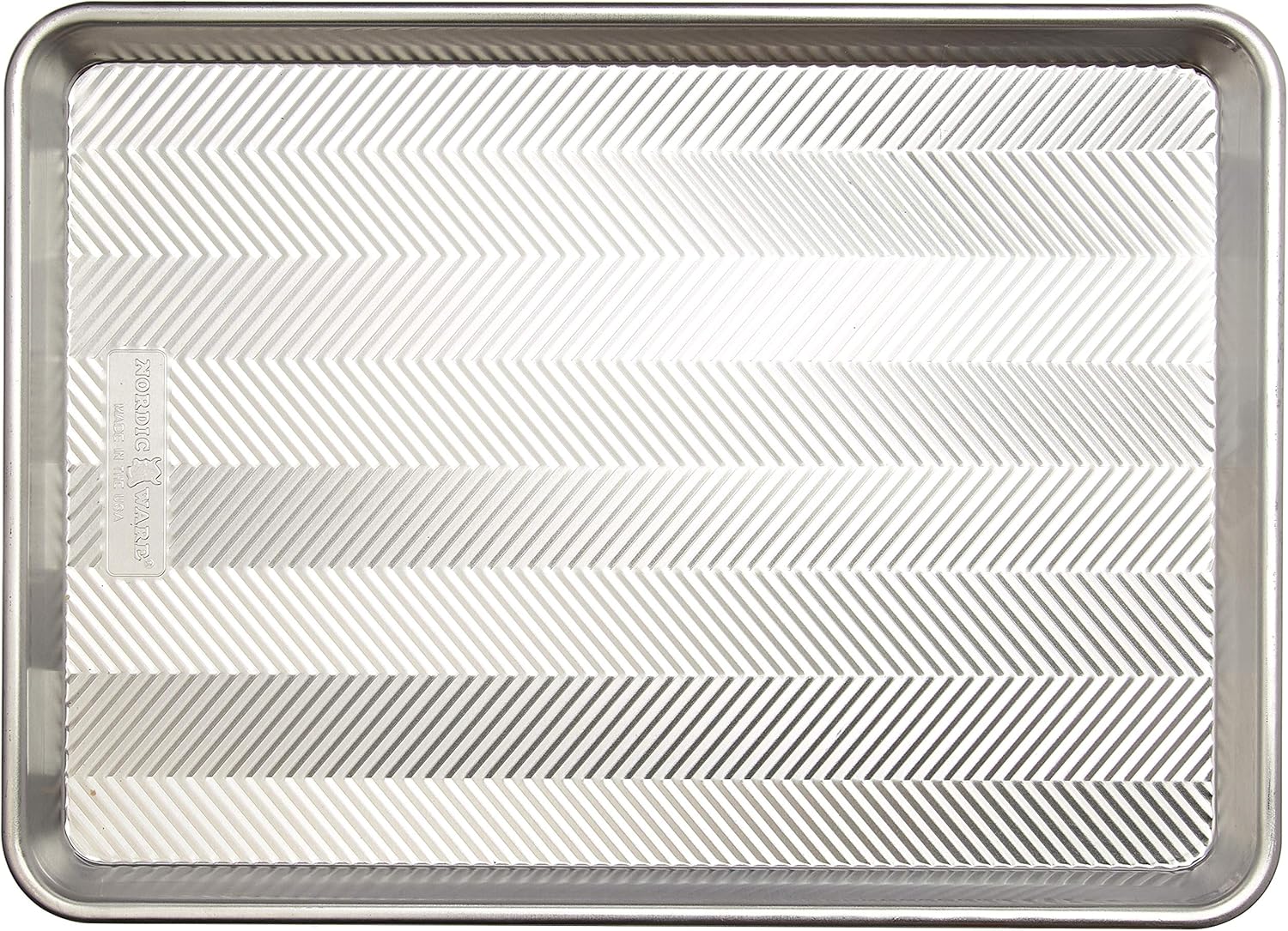 Nordic Ware Half & Quarter Sheet Baking Pan - Durable Natural Finish for Even Baking