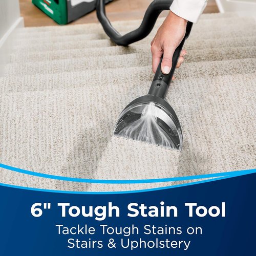 BISSELL® Big Green® Professional Carpet Cleaner - XL DirtLifter PowerBrush & Tough Stain Tool Included | 9-Inch Hose