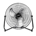 Xcity 20 Inch Metal Industrial Floor Fans, Max 4650 CFM, Heavy Duty High Velocity Fan with 3-speed and 360°Adjustable Tilt, for Warehouse, Workshop, Factory, Garage