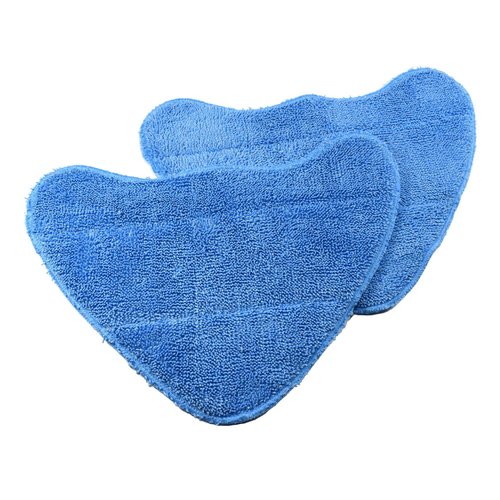 HQRP 2-Pack Microfiber Steam Mop Pads Replacement for Hoover Part WH01000 Compatible with Hoover WH20200 WH20201 Steam Mops, WH20300 Canister Steam Cleaner Steamer