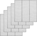 Yaocom 5 Pack Stainless Steel Bakery Screens - Heavy Duty 23"x23" Cooling Grids for Donuts & Pastries