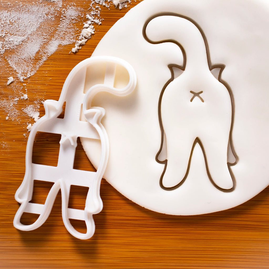 Kitty Butt cookie cutter, 1 piece - Bakerlogy