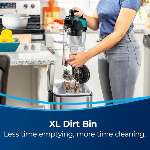 Bissell CleanView Rewind Vacuum - Bagless Design with Automatic Cord Rewind & Active Wand | Model 3534