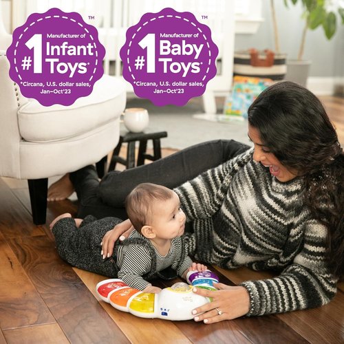 Baby Einstein Glow & Discover Light Bar - Musical Activity Station for Infants 3 Months+