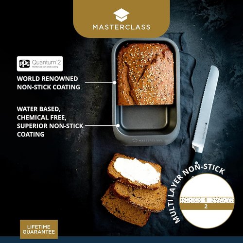 KitchenCraft | Smart Space Non-Stick Carbon Steel Bakeware Set - 7 Piece Stackable Set