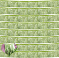 Skiennix Foil Fringe Garland - 10 Feet Metallic Tinsel Banner for Party Decorations | Light Green