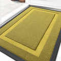 OLANLY Indoor Outdoor Doormat - Waterproof All-Season Entrance Mat, Sturdy Natural Rubber, 35x23, Lime Green