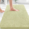 OLANLY Bathroom Rugs - Extra Soft Chenille Bath Mats | Quick-Dry, Machine Washable, 36x24, Vanilla