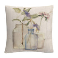 Trademark Fine Art Blossoms on Birch I by Cheri Blum, 16x16 Decorative Throw Pillow