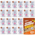 Zeefpod 400 Count 500cc Oxygen Absorbers, 10 Individually Vacuum Sealed Packs with Oxygen Indicator, Mylar Bag Food Storage, Canning Jars, Freeze Dryer Storage, Dehydrated and Preserved Foods