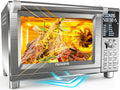 Nuwave Bravo XL Pro Air Fryer Toaster Oven - Ultra-Fast Convection, 30QT, Stainless Steel, 142 Presets