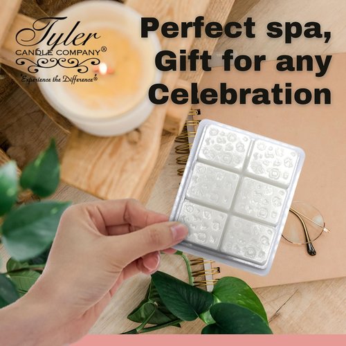 Worldwide Nutrition Bundle: Tyler Candle Company Diva Scent Wax Melts - Soy Wax Tyler Diva Wax Melts Scented Mixer Melts for Wax Warmer - Pack of 4, 6 Bars per Melt and Multi-Purpose Key Chain