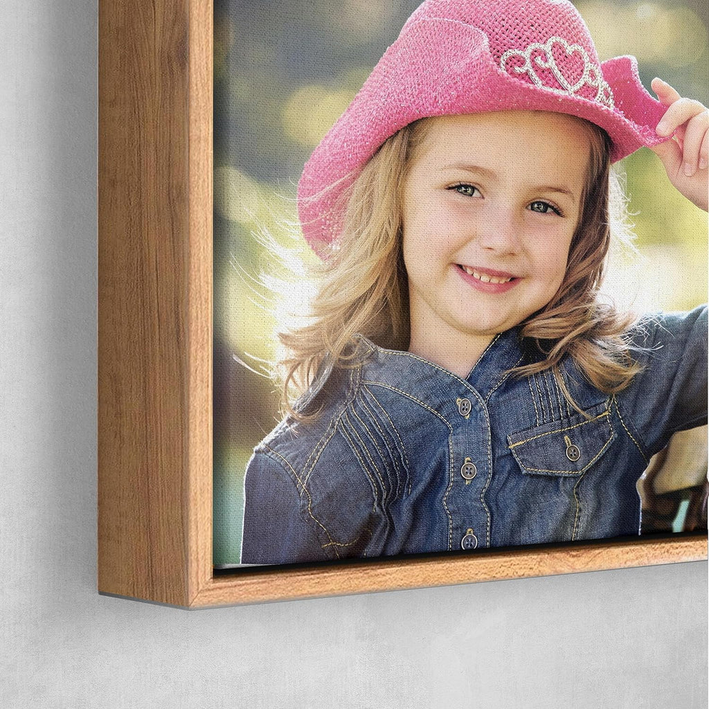 P&L ART | Personalized Custom Canvas Prints - Transform Your Photos into Stunning Wall Art | Beige 11x14