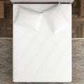 Sealy Clean Protection Waterproof Fitted Mattress Protector King Comfort Soft Knit Top Sidewall Mattress Cover (White)