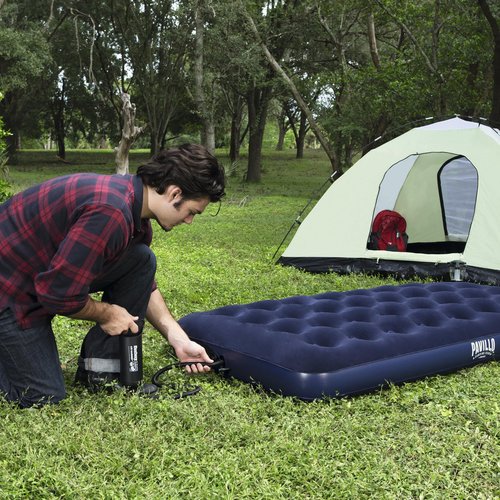Bestway 67001E Flocked Air Bed Twin