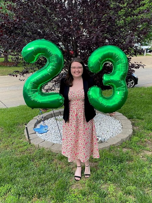 Big 23 Balloons | 40-Inch Dark Green Number Balloons for Birthday, Wedding & Graduation Celebrations