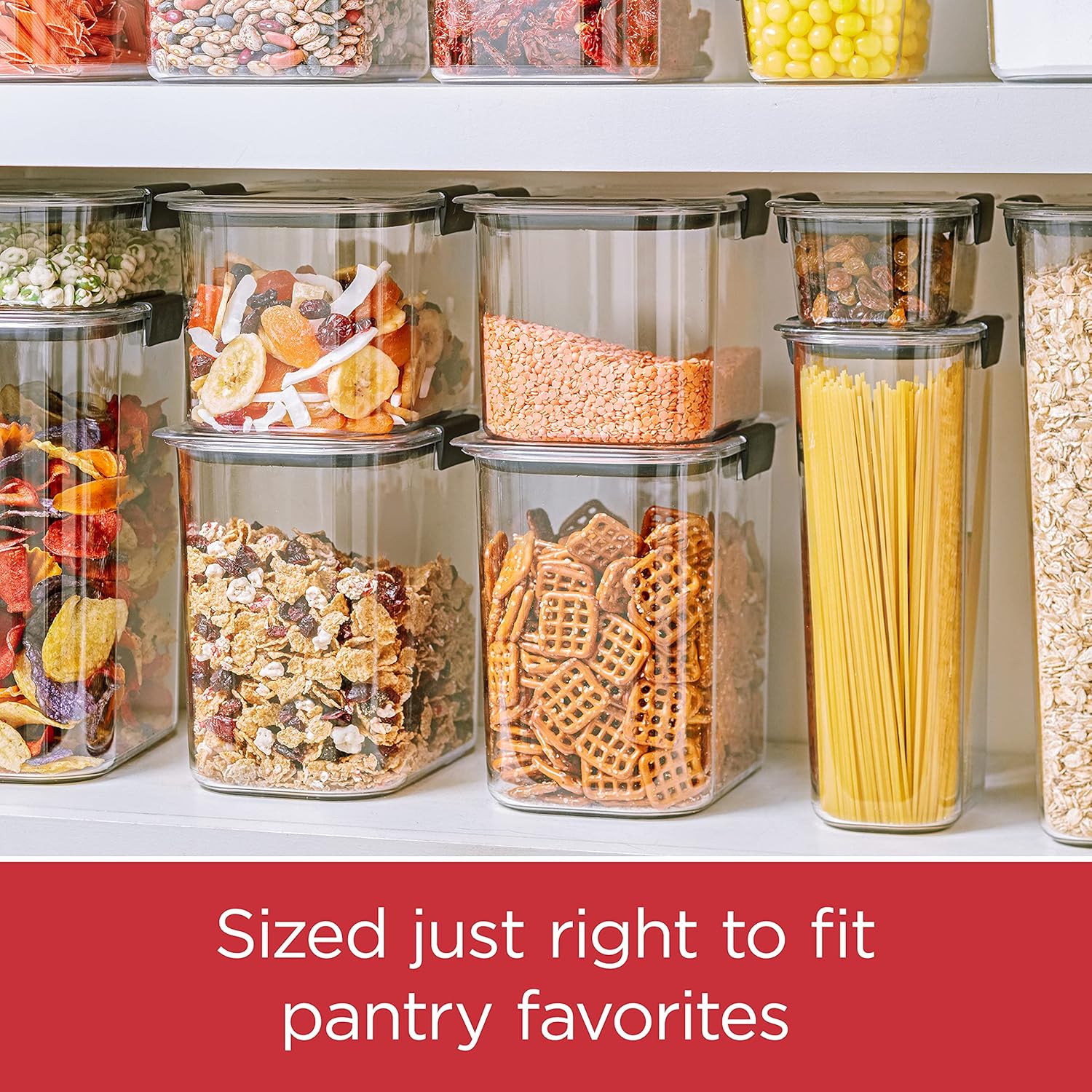 Rubbermaid Brilliance Airtight Food Storage Container - BPA-Free 7.8 Cup for Brown Sugar | Leak-Proof & Dishwasher-Safe