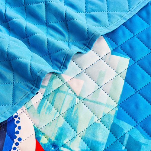 Miles Morales Bedspread Set for Kids - Bundle with Spiderman Quilted Bedspread for Twin Bed Plus Stickers, More | Spiderverse Twin Bedding for Boys