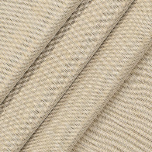 ECLIPSE Fresno Modern Blackout Thermal Rod Pocket Window Curtain for Bedroom (1 Panel), 52" x 84", Wheat