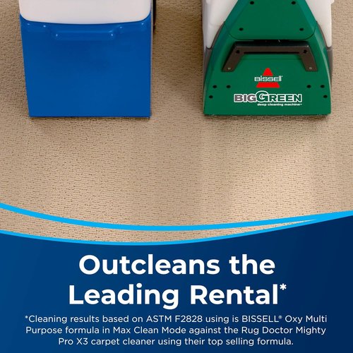 BISSELL® Big Green® Professional Carpet Cleaner - XL DirtLifter PowerBrush & Tough Stain Tool Included | 9-Inch Hose