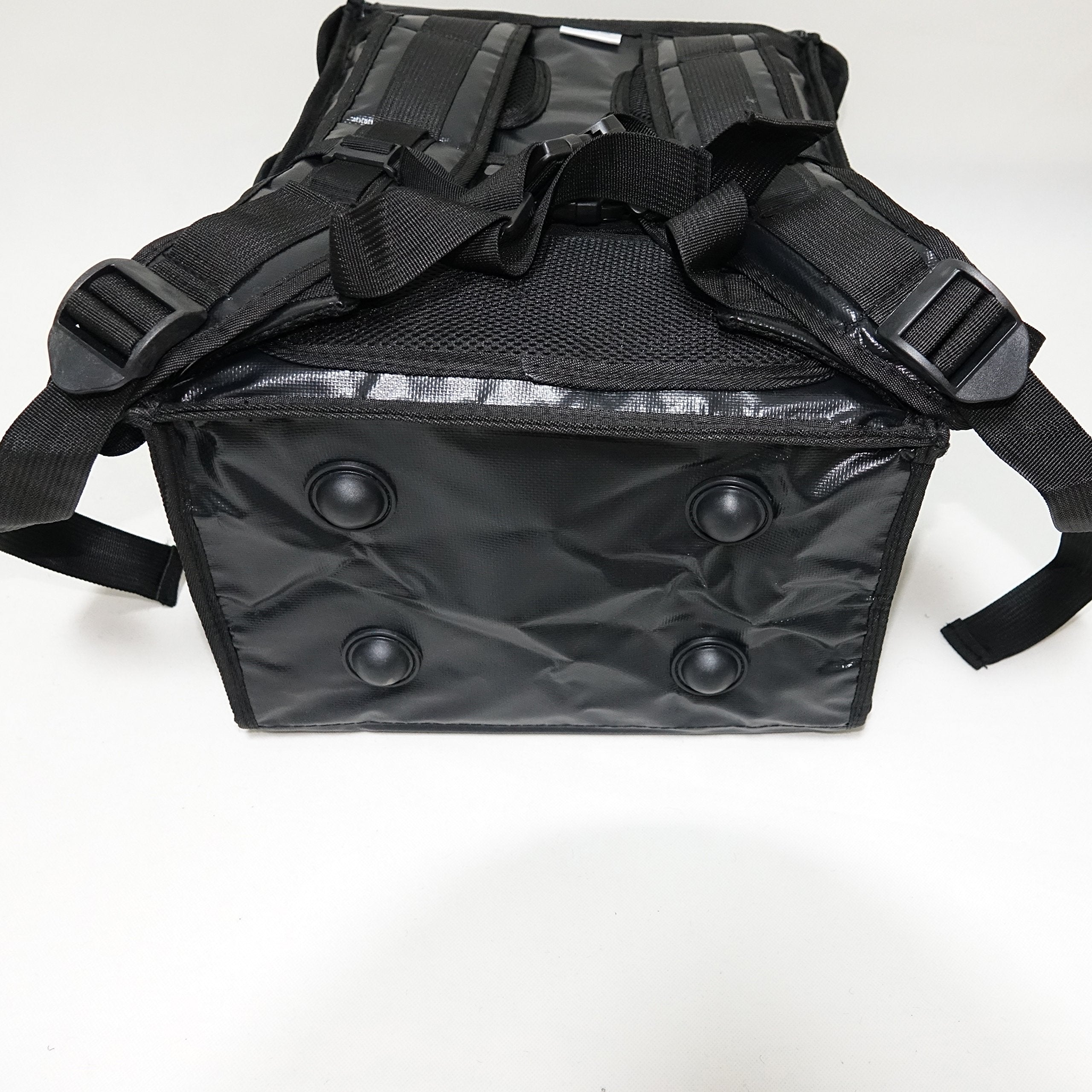 Packir PK-34V: Small Food Delivery Backpack for Hot and Cold 13" L x 9" W x 18" H, Beverage Delivery Carrier, Drinking/Coffee Take Out Delivery Box, Thermal Bags, Top Loading