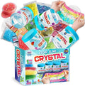 FunKidz Clear Slime Pack - 35.16 FL OZ | 4 Huge Glassy Slime Toys for Kids Ages 6-12