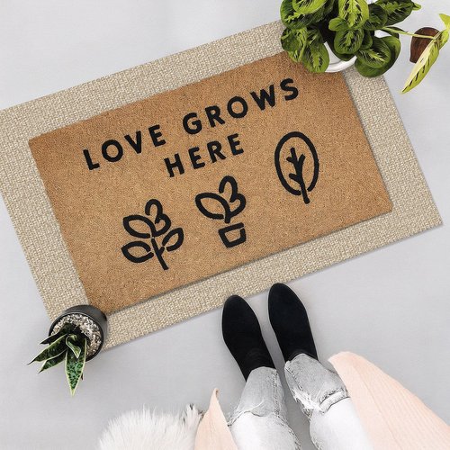EARTHALL Small Area Rug 2x3 Ft Washable Rugs for Entryway Non Slip Braided Throw Rugs with Rubber Backing Door Mat Indoor Outdoor Entrance Cotton Woven Carpet for Kitchen Foyer Front Door, Khaki/Beige