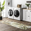 Nuloom SpinClean Elen Sage/Ivory, 2'6" x 6', Recycled Polyester, Soft and Cozy, High Traffic, Stain Resistant, Easy Clean, Durable, Machine Washable Area Rug for Bedroom, Living Room, Dining, Entryway