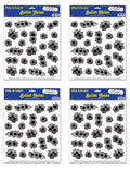 Beistle Bullet Holes Peel 'N Place Stickers Pack of 4