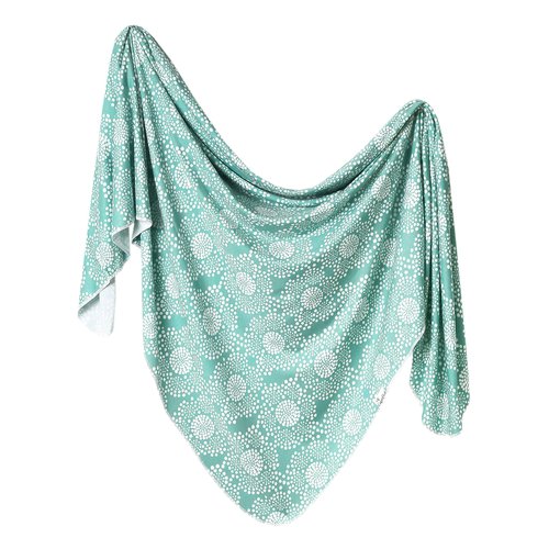 Copper Pearl Large Premium Knit Baby Swaddle Receiving Blanket Jane
