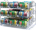 Che'mar Can Organizer - Stackable Rack for 36 Cans | Chrome Canned Food Storage for Pantry & Kitchen