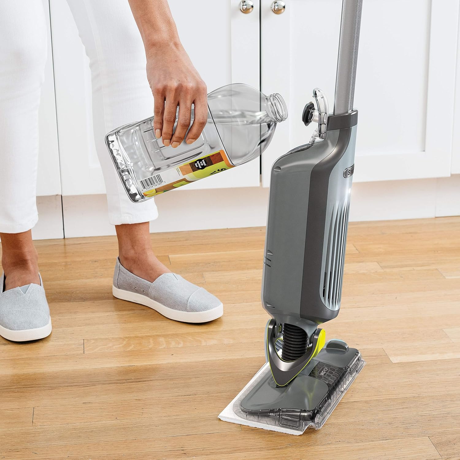 Shark VACMOP Hardwood Cleaner Refill - 2 Liter Bottle for VM252 & VM180 | Cleans & Disinfects Sealed Floors