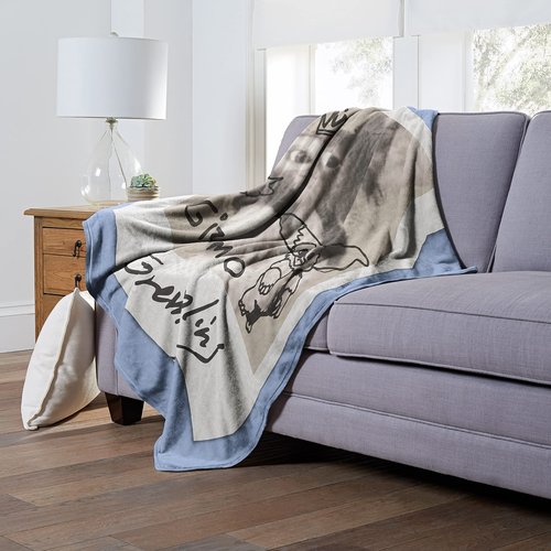 Northwest Gremlins Silk Touch Throw Blanket, 50" x 60", Signed by Gizmo