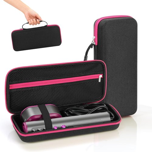 Jack & Rose Travel Steamer Case - Handheld Storage Organizer for Garment Steamers | Black