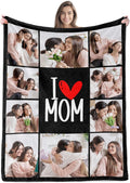Regine Switzerland Personalized Photo Blanket - Custom Mother's Day Gift for Mom | Ships Next Day, Printed in USA