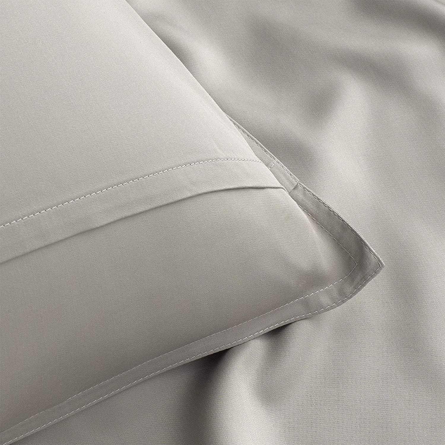 Pure Bamboo California King Sheets - 100% Organic Viscose Bed Sheet Set, Soft & Cooling, Striped Design