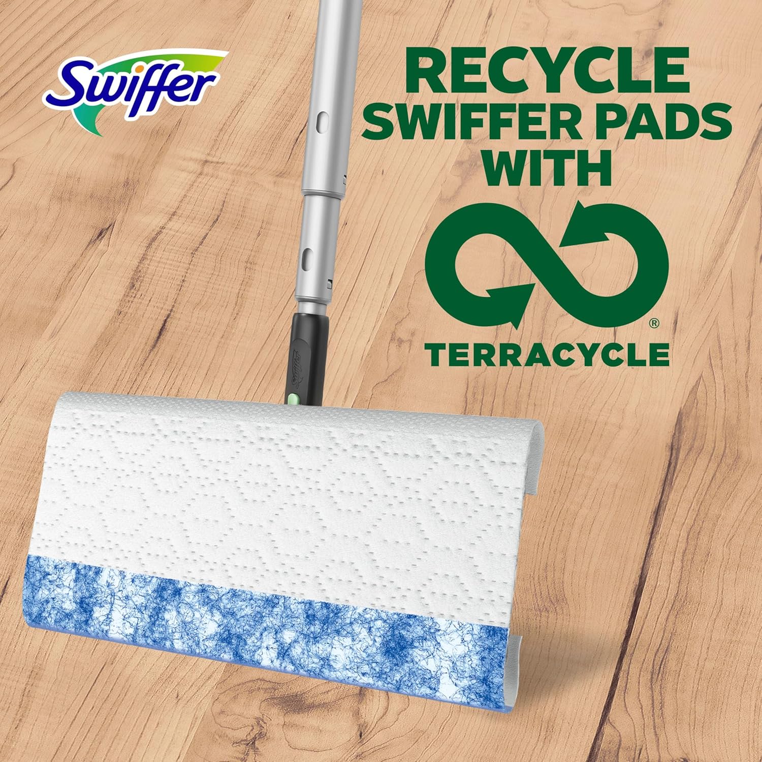 Swiffer Heavy Duty Mop Refills - Multi-Surface Cleaning Cloths in Gain & Unstopables Scents | 30 Count