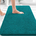 OLANLY Bathroom Rugs - Extra Soft Chenille Bath Mats | Quick Dry, Machine Washable, 36x24, Deep Lake
