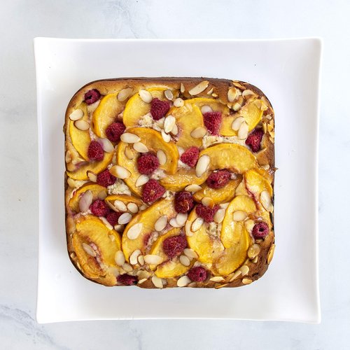 Nordic Ware Square Springform 2 Piece Nonstick Baking Pan, 14 Cup Capacity, Cheesecake Baking Mold with Removable Bottom