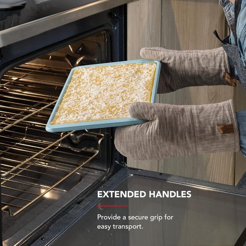 KitchenAid Nonstick Aluminized Steel Baking Sheet - 10x15 Inch, Durable & Easy to Clean
